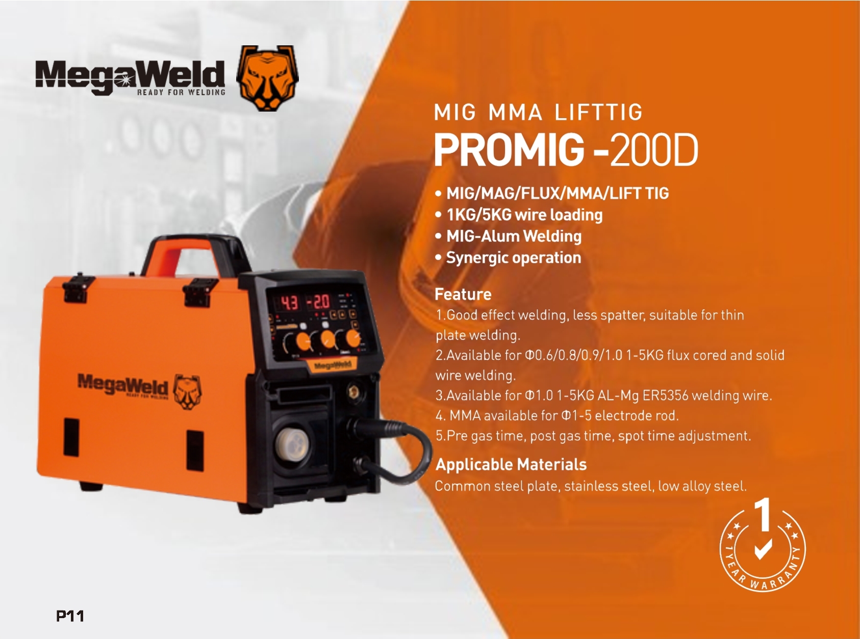 Mesin Las PROMIG-200D